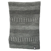 Halstub buff tubhalsduk pannband 100% ull, unisex, askgrå-stengrå