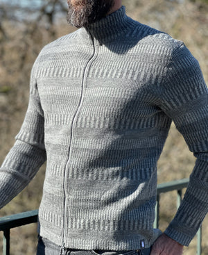 Wool jacket H Gray / Stone gray