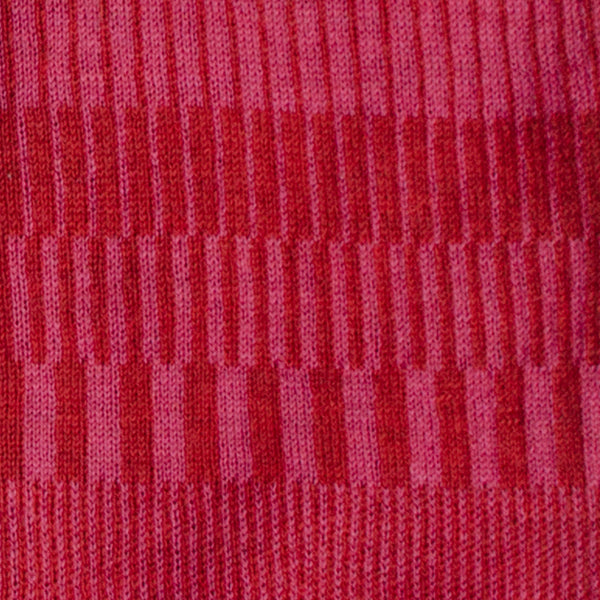 Handledsvärmare torgvantar 100% ull, unisex, lingonröda-hallonrosa