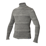 Wooljacket grey organic cardigan