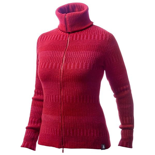 Ullkofta organic wool jacket redpink