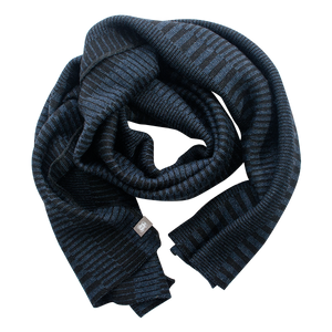 Blue black scarf deals