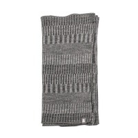 Ullhalsduk wool scarf organic grey