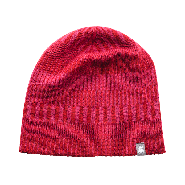 Ullmössa organic wool beanie hat redpink